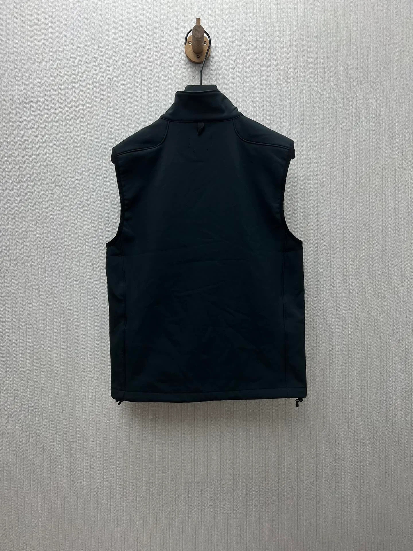 🅿️500 Polo 25ss new solid color logo embroidered zipper casual vest men's high version code number: XS.S.M.L.XL.XXL.